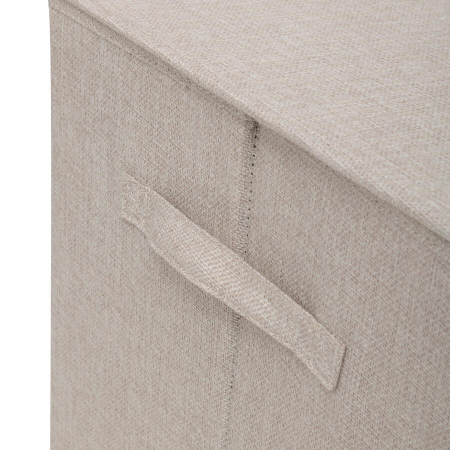 Panier à linge 74l, lin Colorama