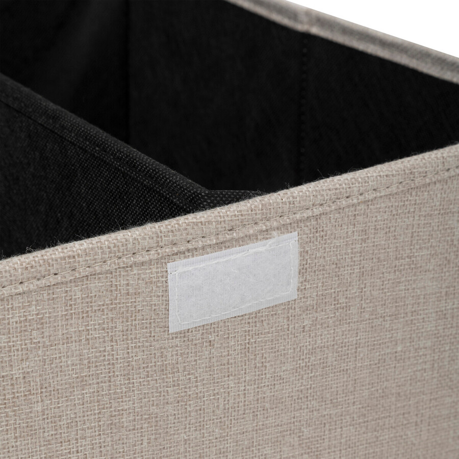 Panier à linge 74l, lin Colorama