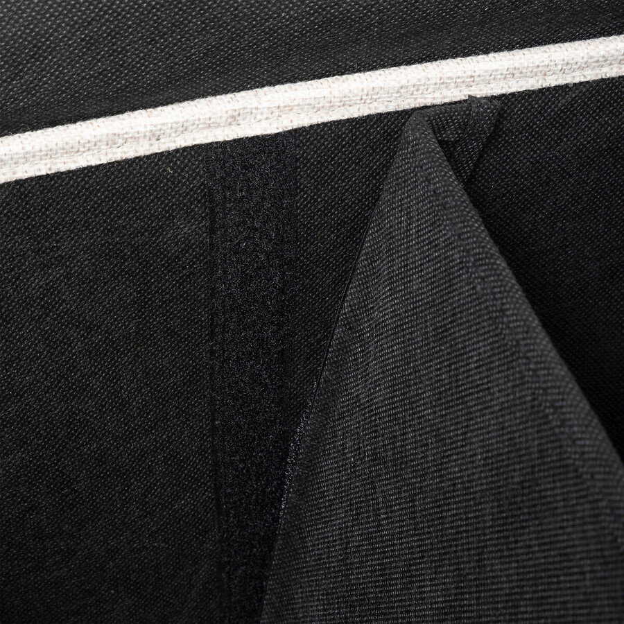 Panier à linge 74l, lin Colorama