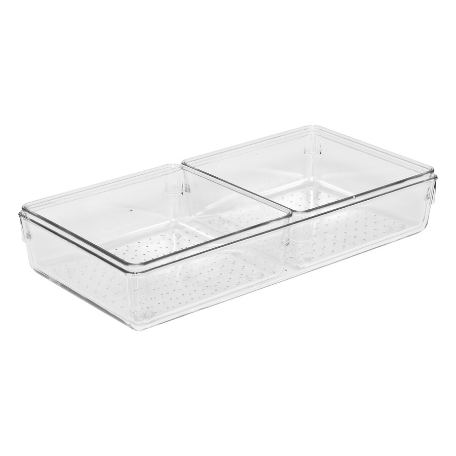 3 organisateurs plastique, transparent