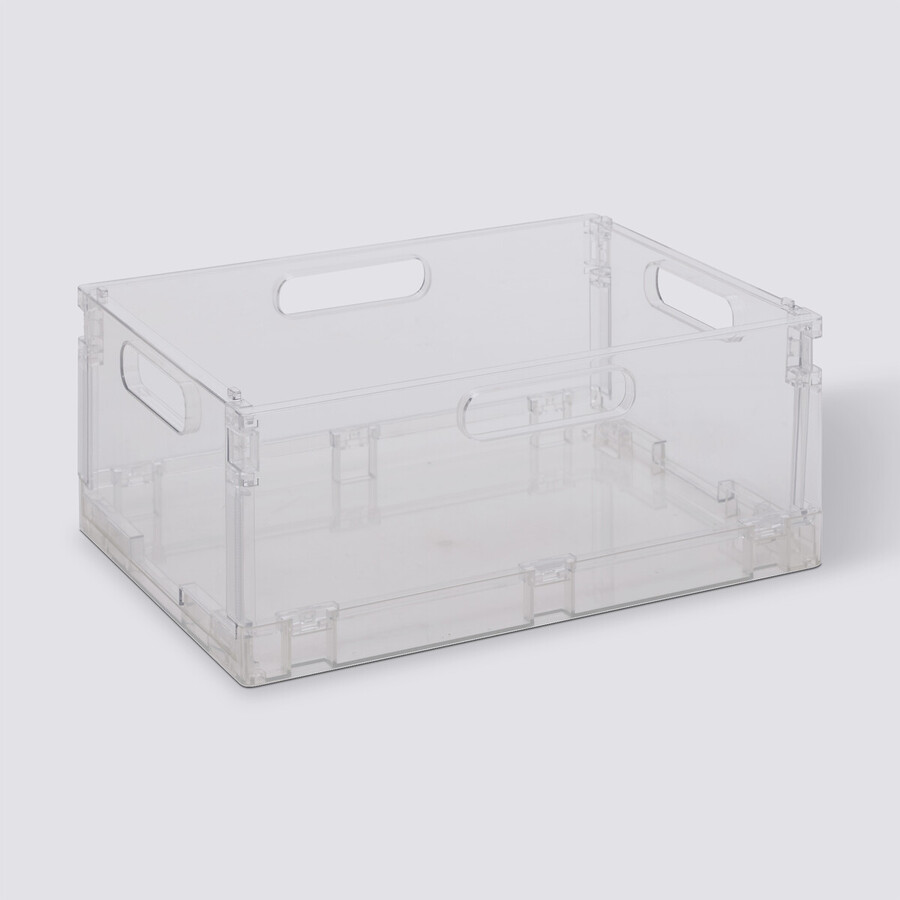 Boite de rangement pliable et empilable, 22l Fold'n box