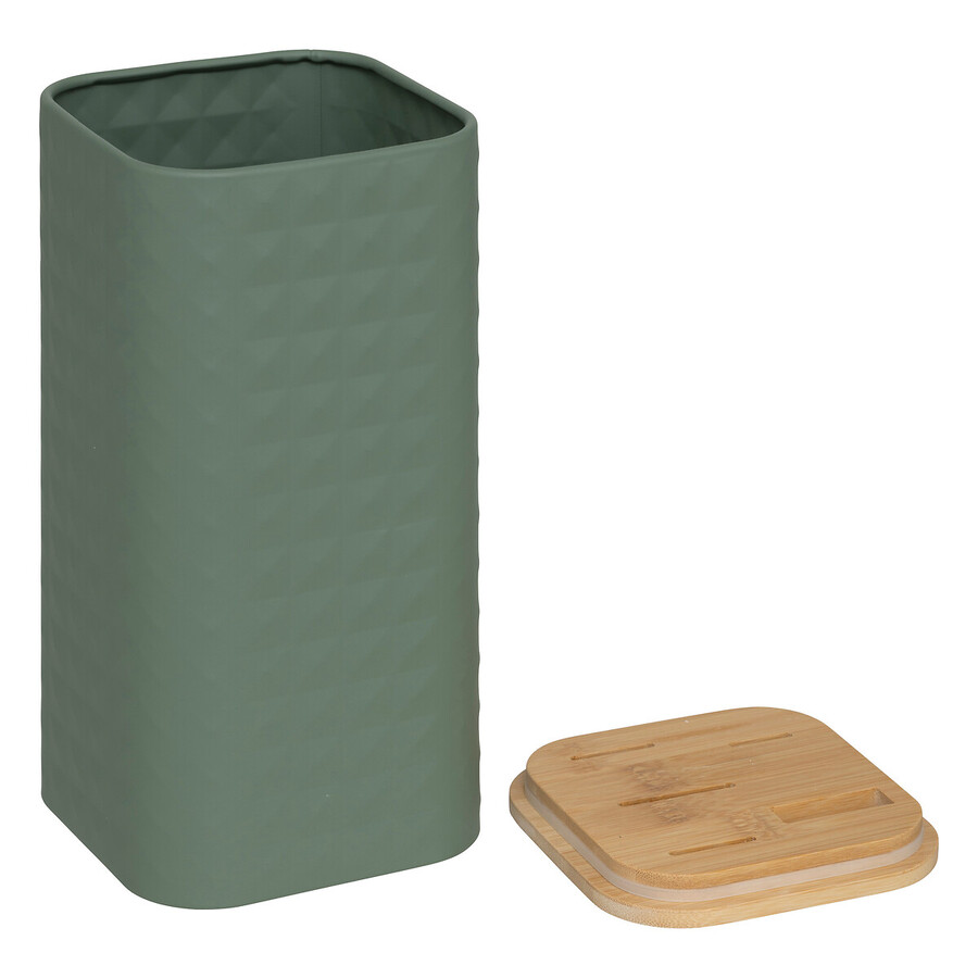 Bloc 4 couteaux et ciseaux, manche bambou Sensia