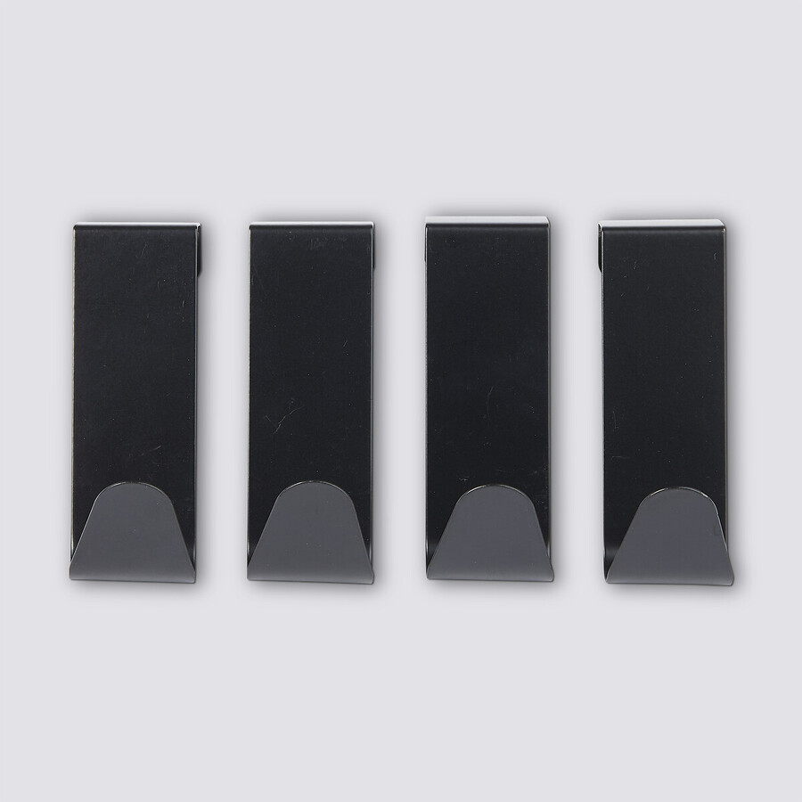 Lot de 4 crochets métal Noxy