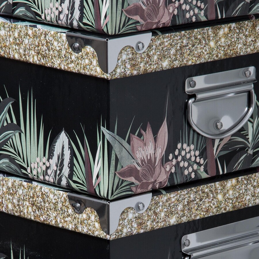 6 boites de rangement, multicolore Box'