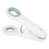 24 pinces à linge, blanc