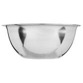 3 bols à mixer, inox - gris