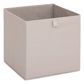 Boite de rangement 31x31 cm, beige 