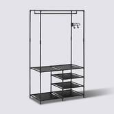 Portant à vêtements 4 niveaux métal Intissa