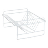 Égouttoir 2 niveaux, blanc Naturéo