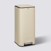 Poubelle métal 30l, argile Delta