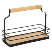 Présentoir à épices 10 pots, bambou 