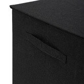 Panier à linge 74l, noir Colorama