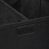 Panier à linge 74l, noir Colorama