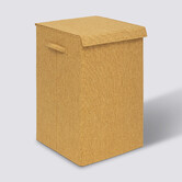 Panier à linge 74l, jaune moutarde Colorama
