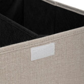 Panier à linge 74l, lin Colorama