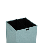 Panier à linge 74l, bleu artic Colorama