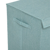 Panier à linge 74l, bleu artic Colorama