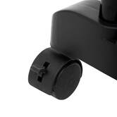 Portant à vêtements double métal et plastique Woody