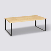 Etagère de rangement, bambou, noir Ordera