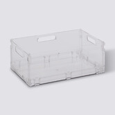 Boite de rangement pliable et empilable, 7,5l Fold'n box
