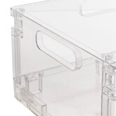 Boite de rangement pliable et empilable, 22l Fold'n box