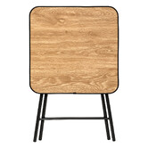 Table pliante renforcée, beige 