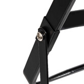 Miroir pivotant, 30x15,2 cm, noir Glass