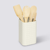 4 ustensiles de cuisine avec pot de rangement 