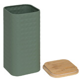 Bloc 4 couteaux et ciseaux, manche bambou Sensia