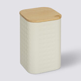 Boite de conservation métal couvercle bambou, 2l Sensia