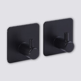 Lot de 2 patères adhésives 1 tête Stiky