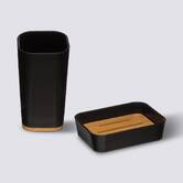 Set d'accessoires, noir Naturéo