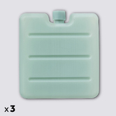 Lot de 3 blocs réfrigérants, 100ml 