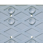 Fond de baignoire antidérapant, plastique 