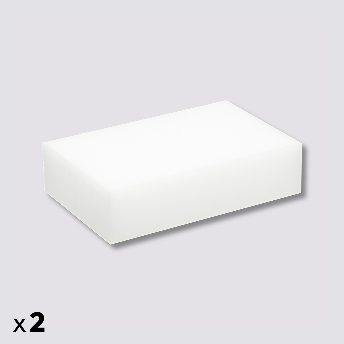 Lot de 2 éponges magiques 