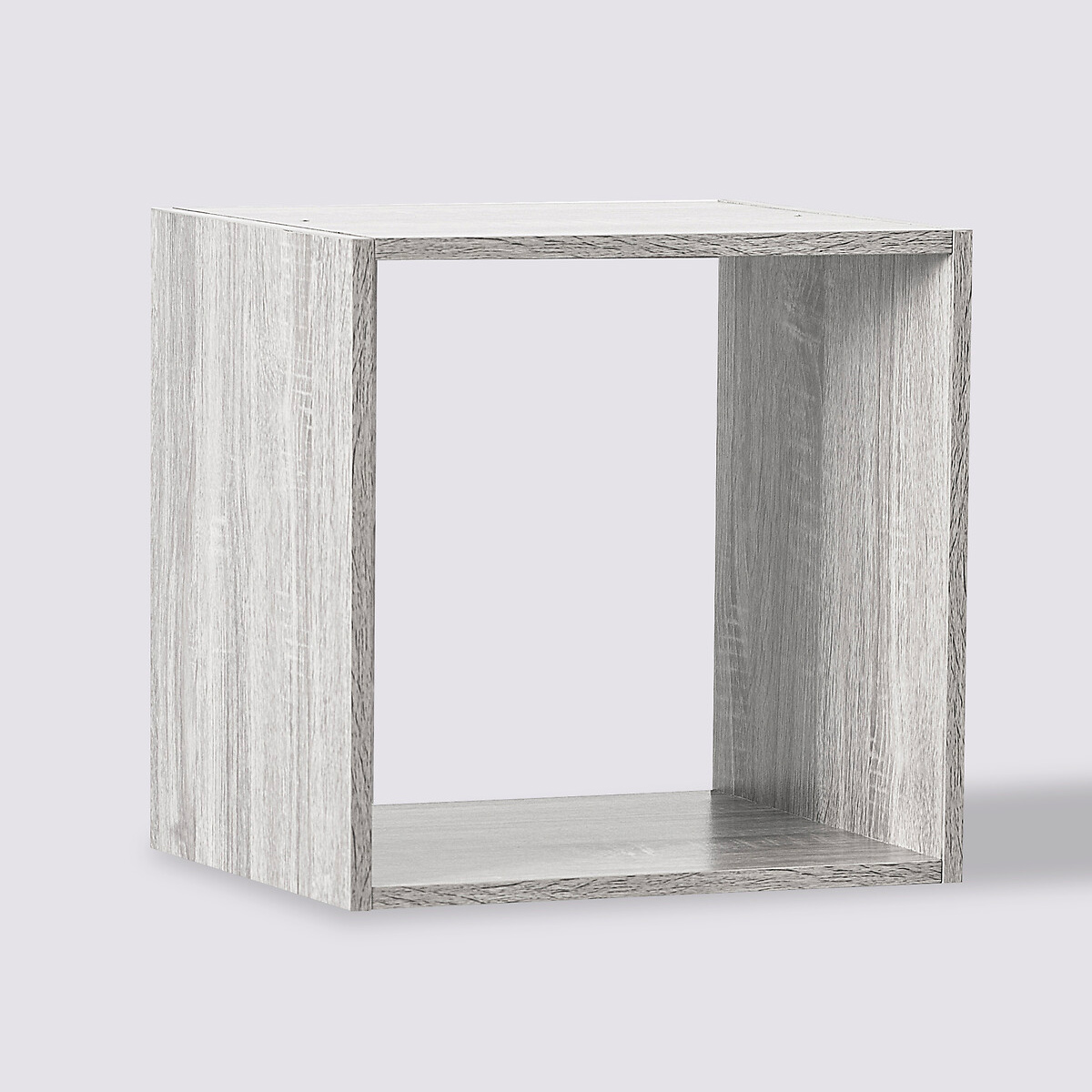 Étagère 1 case, effet chêne gris Mix'n modul