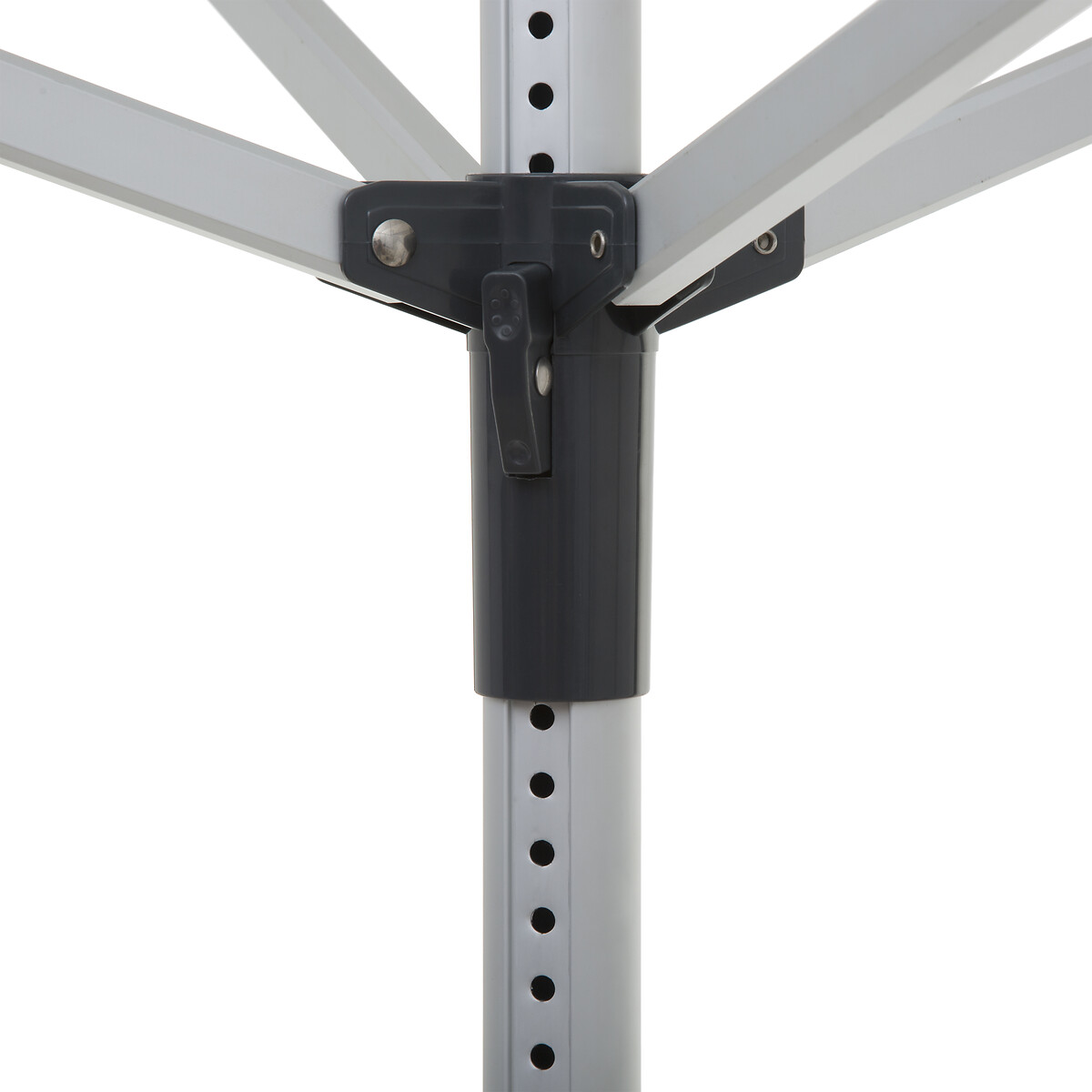 Étendoir à linge extérieur 40m, aluminium