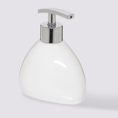 Distributeur de savon 250ml, blanc Colorama