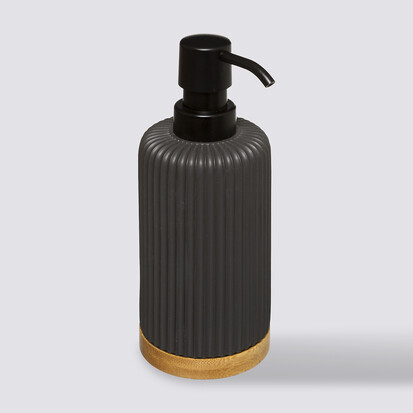 Distributeur de savon 270ml, noir Modern color