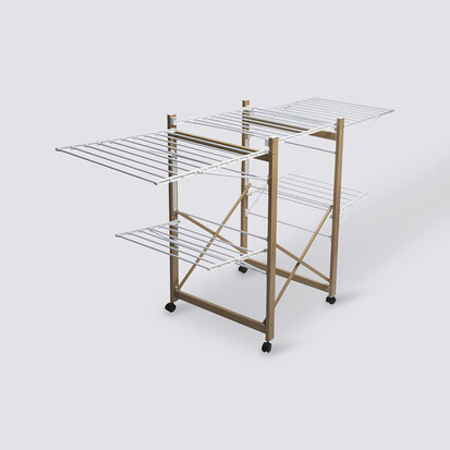 Étendoir à linge 4 roues 27m 