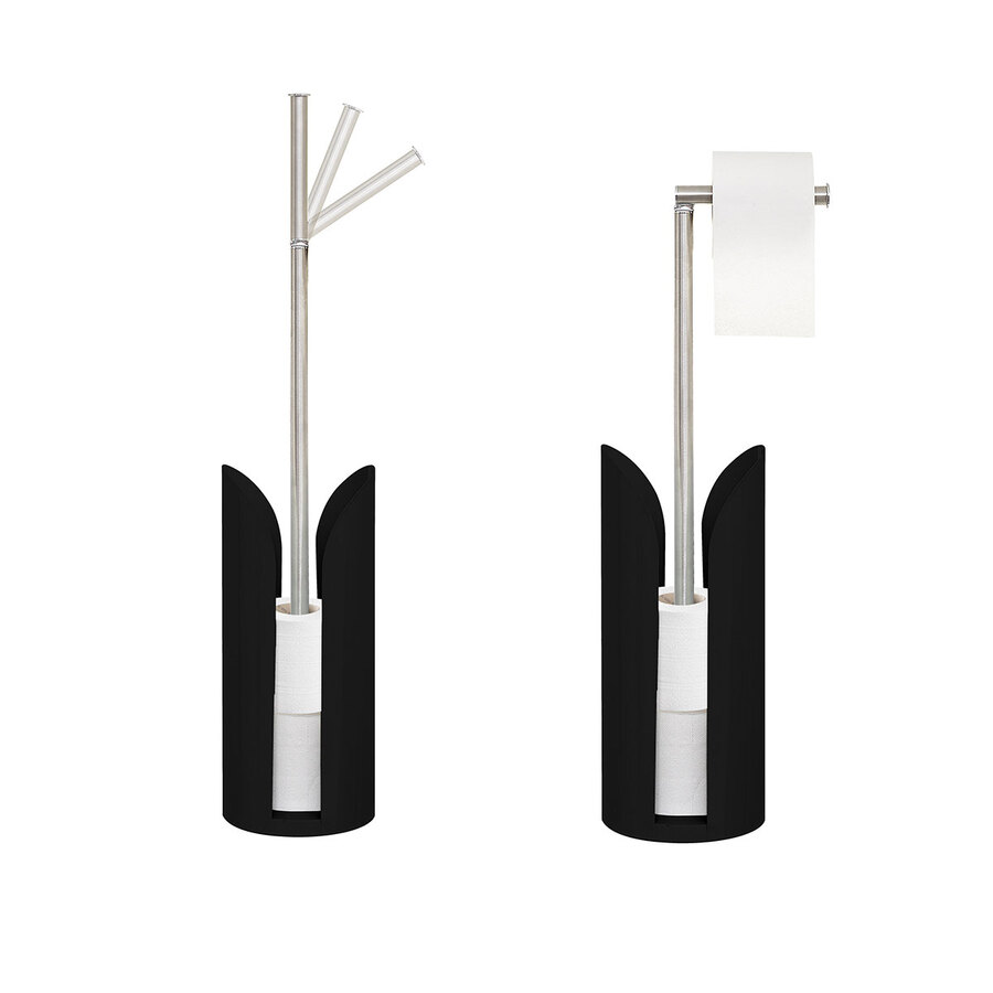 Dérouleur tige flexible métal, noir Colorama