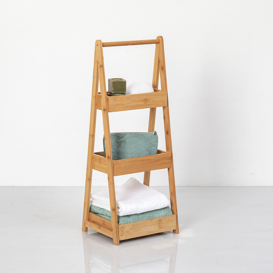 Desserte 3 niveaux, bambou Green harmony