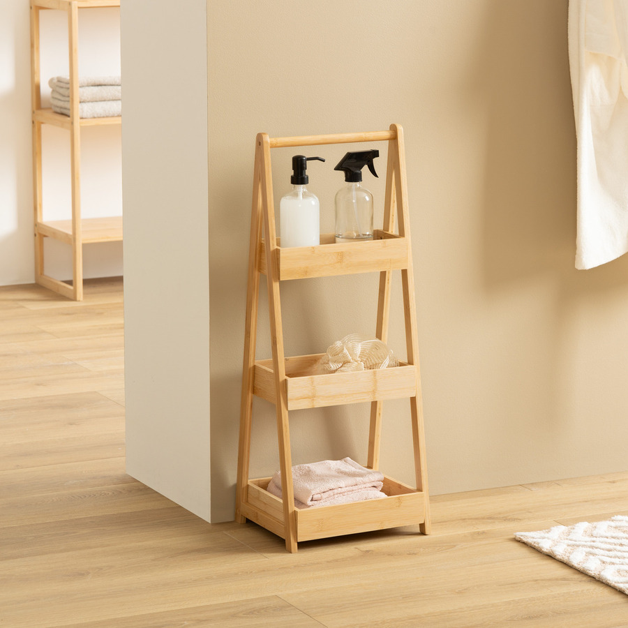 Desserte 3 niveaux, bambou Green harmony