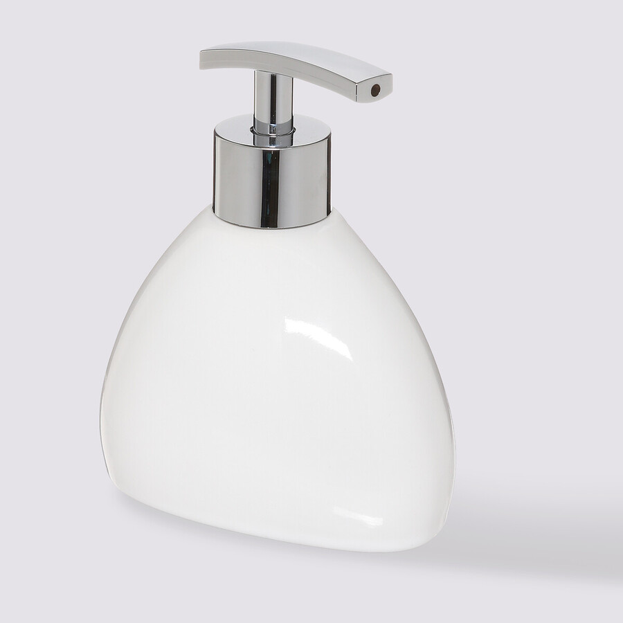Distributeur de savon 250ml, blanc Colorama