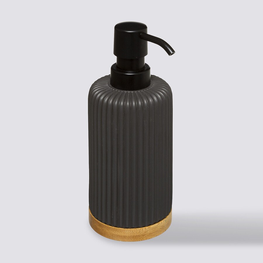 Distributeur de savon 270ml, noir Modern color