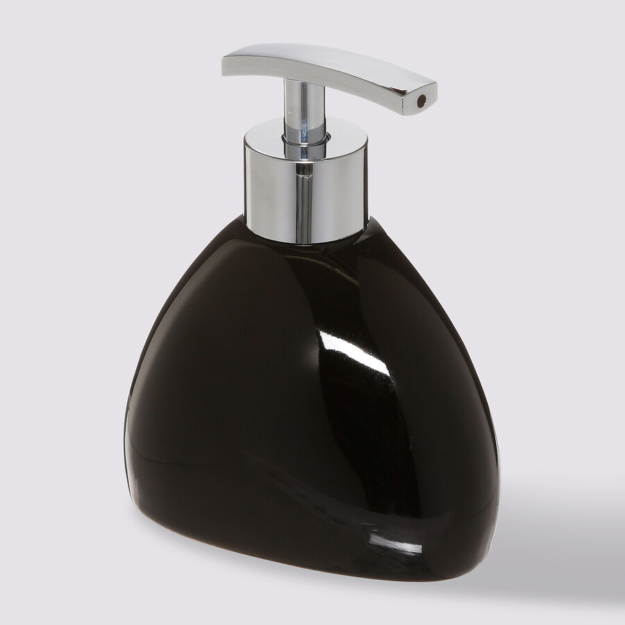 Distributeur de savon 250ml, noir Colorama