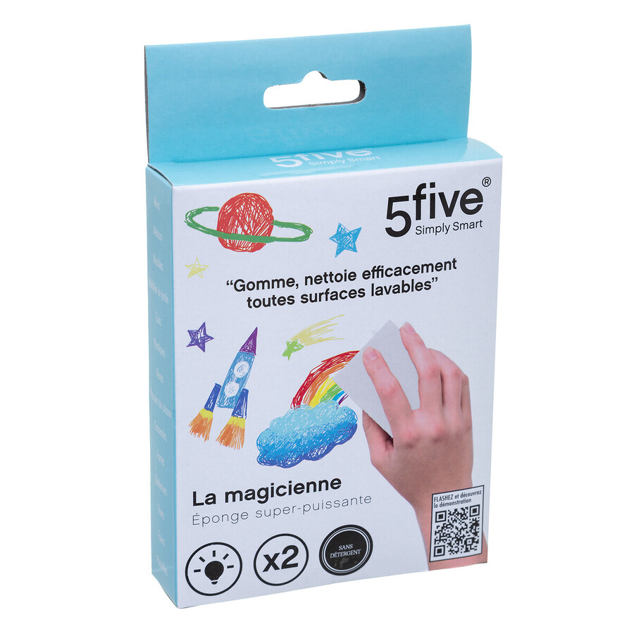 Lot de 2 éponges magiques 