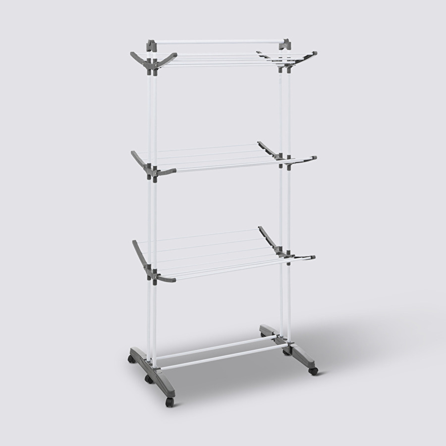 Étendoir à linge 4 roues 24m Sinai