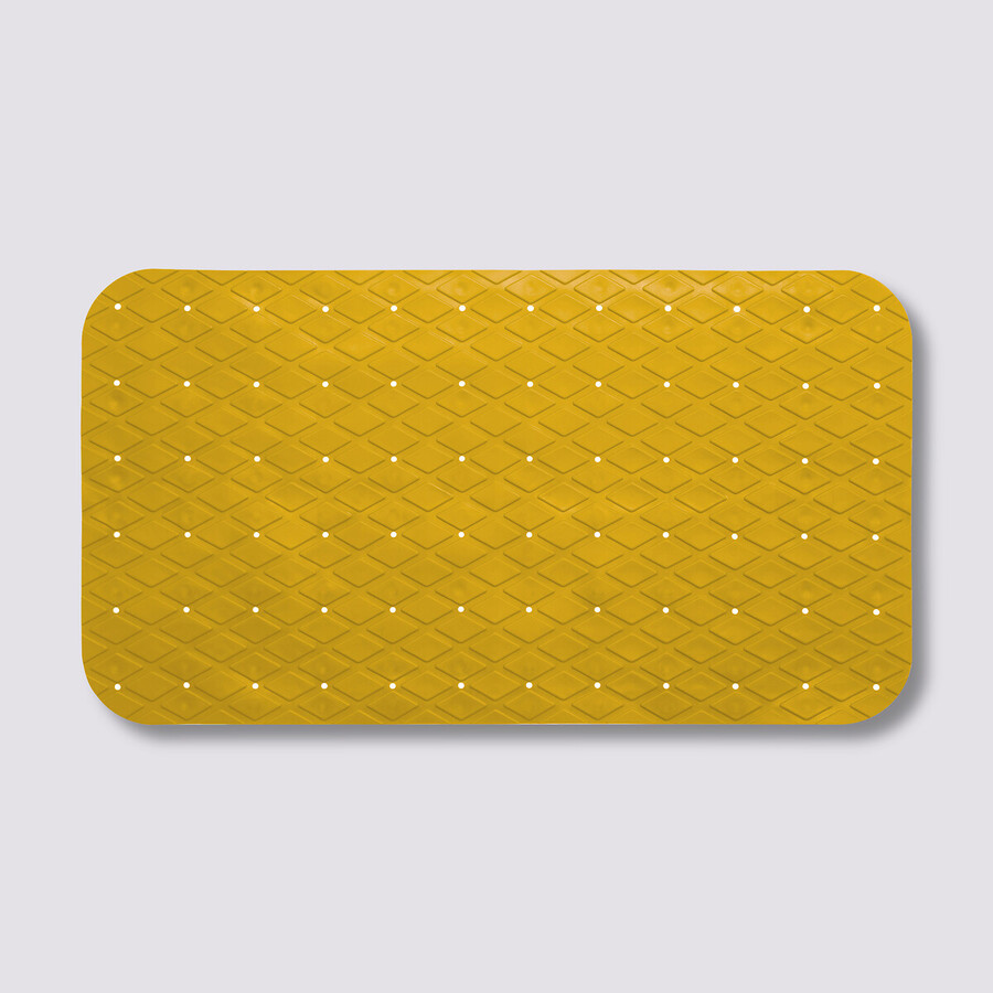 Tapis anti-dérapant 69x39cm, jaune Colorama