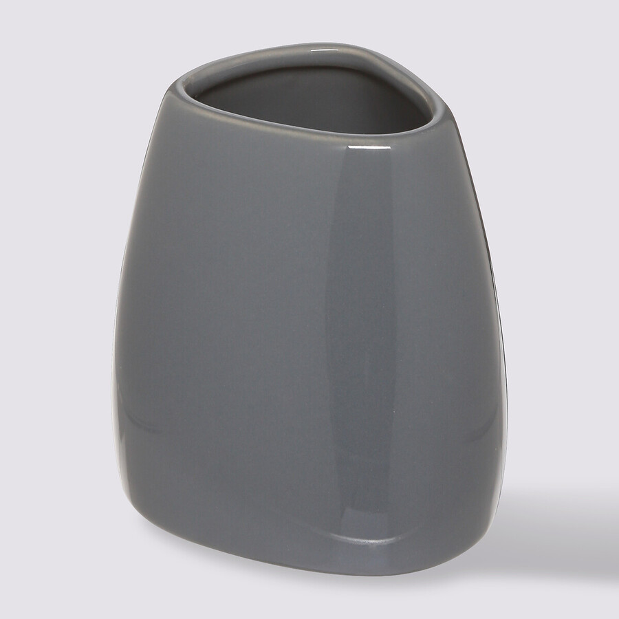 Gobelet en céramique, gris Colorama
